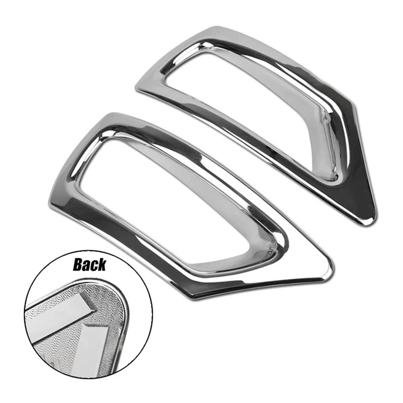 

Car Chrome Front Rear Fog Light CoverTrim for Dodge Journey Fiat Freemont 2011 - 2018