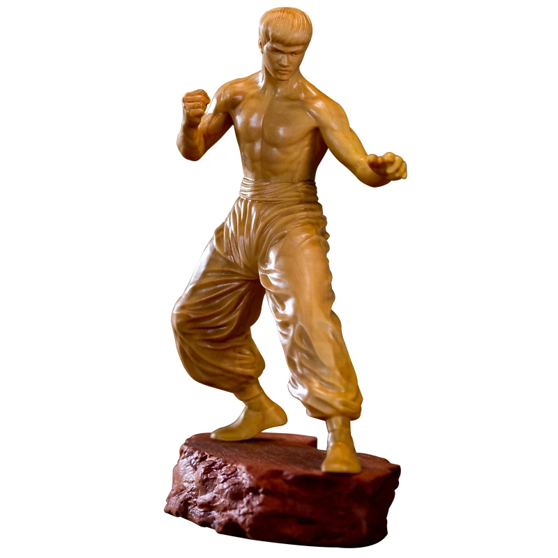 

Хуан янму резьба персонаж творческие ремесла Брюс Ли ручная работа домашняя коллекция в офисном стиле Маленькие части
