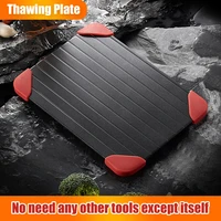 fast defrost tray food meat fruit quick defrosting board defrost master kitchen gadgets thaw frozen food