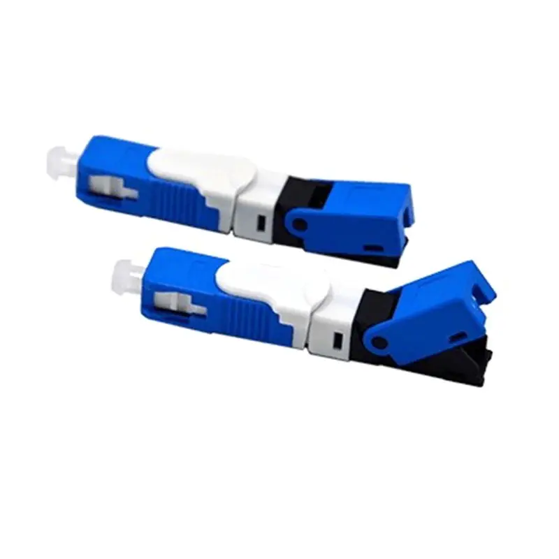 

1pc FTTH ESC250D SC APC Single-Mode Fiber Optic New Model Fast Optical Connector E7CB