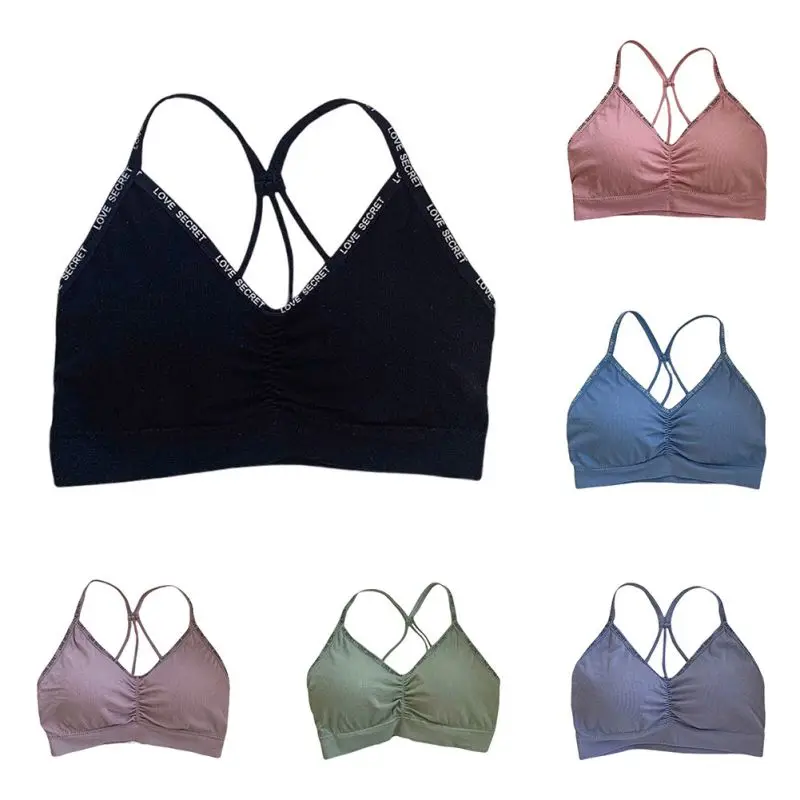 

Женское нижнее белье, бюстгальтер без следов, без стальных колец, женский дышащий бюстгальтер, модный спортивный бюстгальтер, кружевное кра...
