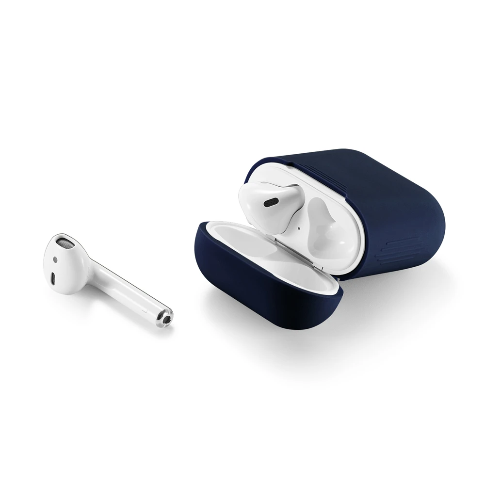 1 шт. защитный силиконовый из ТПУ чехол для AirPods, защитный чехол, аксессуары, прозрачный чехол для Apple Airpods