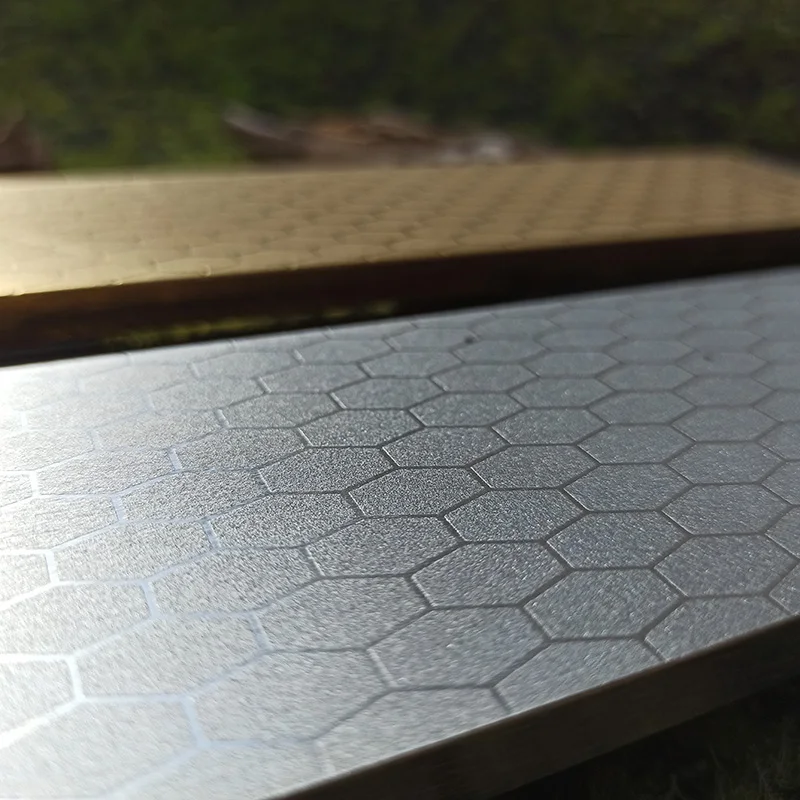 

Diamond Knife Sharpening Stone Double side grindstone 400 1000# Knife Sharpener Honeycomb Whetstone Tool