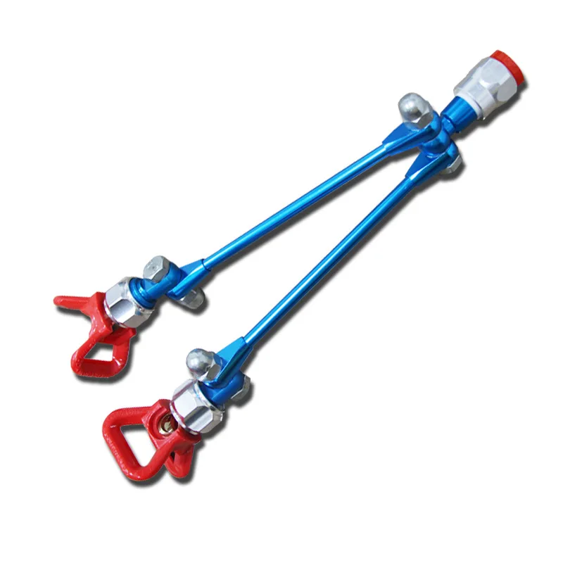 

Extension Rod Dual Nozzle Airless Paint Spray Guns Tip Pole for Titans Wagner Grace Machine