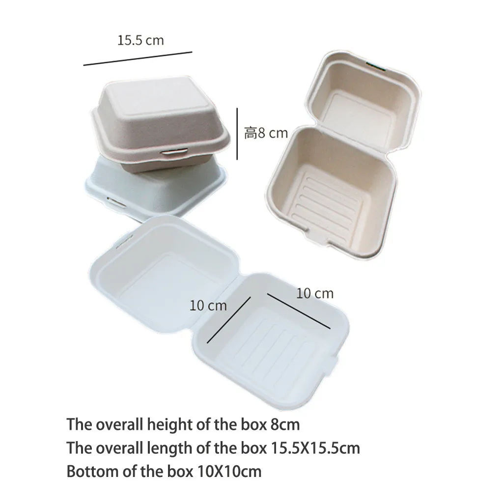 35 # одноразовые Bento выпечки торта охрана окружающей среды снэк боксы 10 штук Ланч