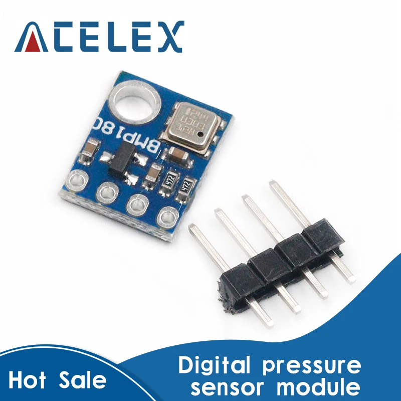 Цифровой модуль платы датчика барометрического давления GY 68 BMP180 GY68 совместимый с