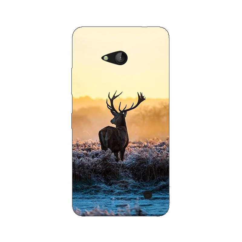 Phone Case For Nokia Microsoft Lumia 640 Lte 640XL Relief Cartoon Animal Cat Cover Coque Funda Bag Shell | Мобильные телефоны и