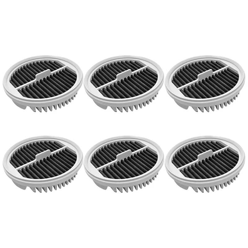 

AD-6Pcs For Xiaomi Mijia MJXCQ01DY Vacuum Cleaner Accessories Filter Elements Filter Filter For Household Items