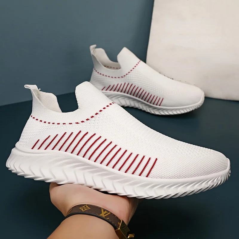 

Breathable Running Men Shoes Lightweight Men's Sneakers Man Sports Trainers Comfortable Male Walking Footwear Size 45 46