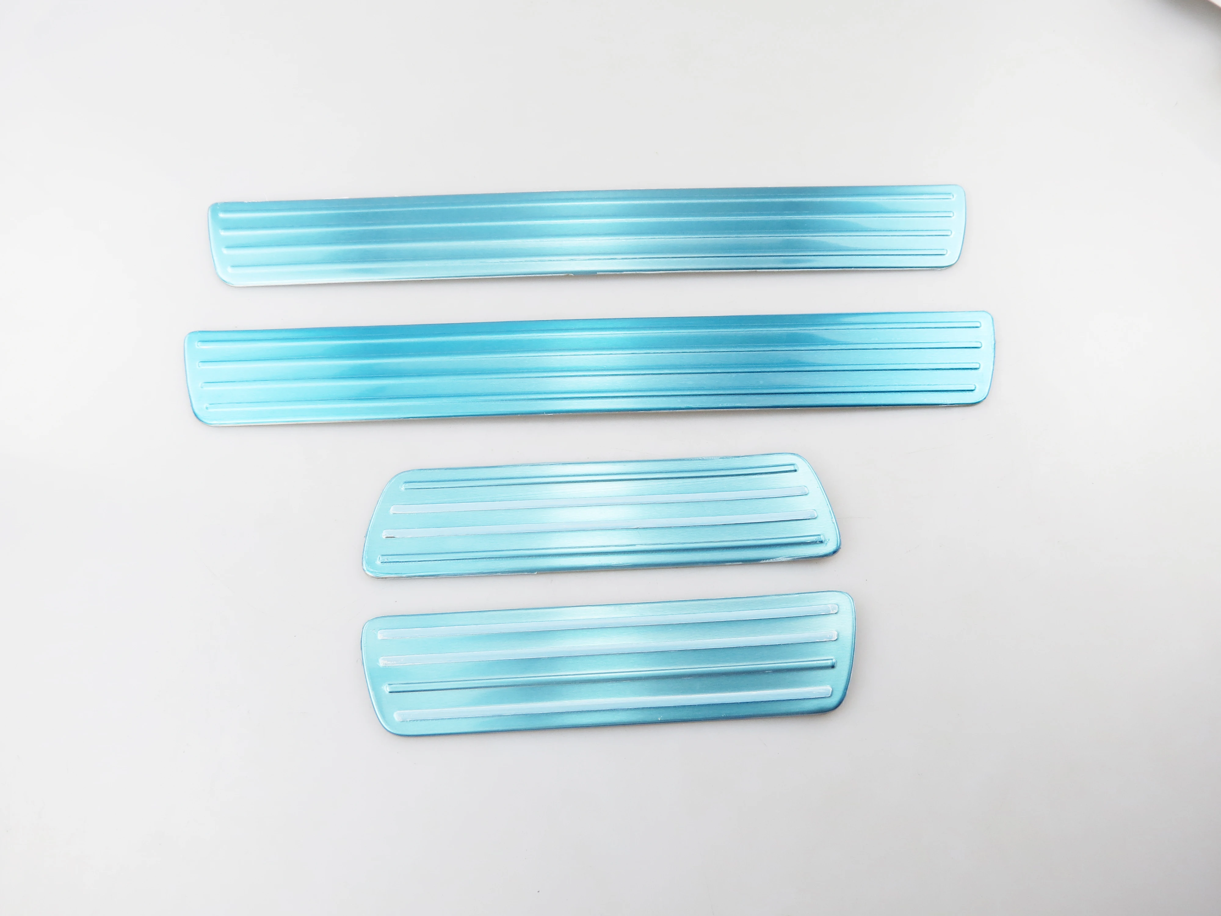 Накладка на переднюю и заднюю дверь из нержавеющей стали #304 накладка бампер 2016 2017