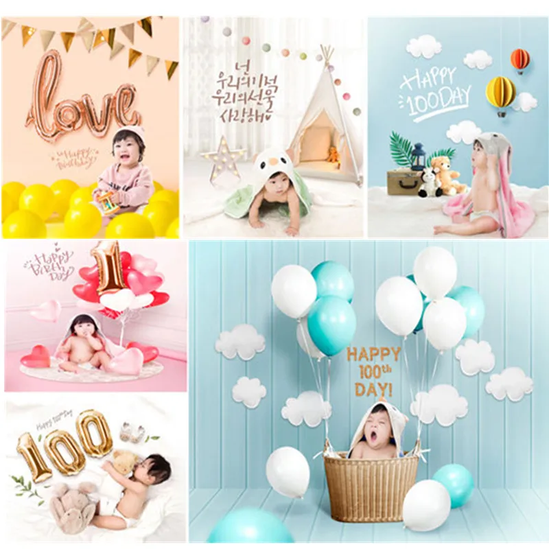 

Baby Milestone Blanket 125*125 CM Baby Milestone Photo Props Background Blankets Cartoon Pattern Newborn Photo Prop