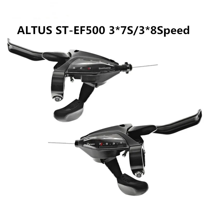 SHIMAN0 ALTUS ST-EF500 относится к горному велосипеду 3*7S/3*8S скорость подключается рулю