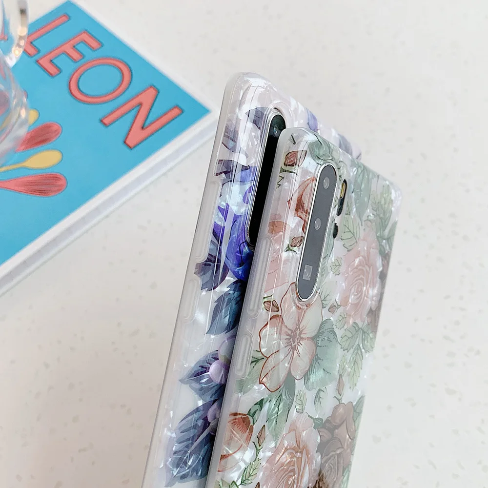 Vintage Rose Flower Soft TPU Silicone Phone Case For Huawei Mate 20 P30 Pro P20 P20Pro Mate20 Lite 2019 Protective Cover |