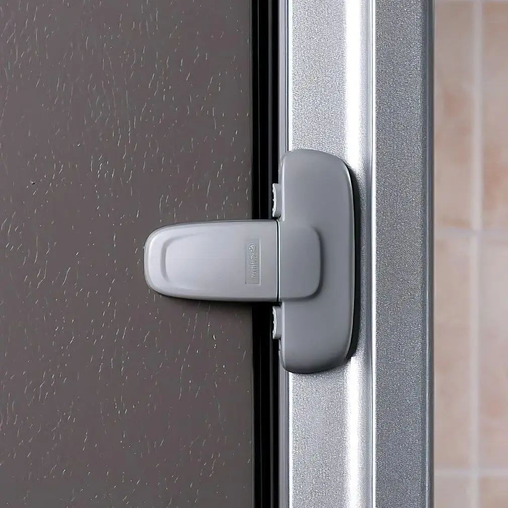 

1Pcs Home Refrigerator Fridge Freezer Door Lock Latch Catch Toddler Kids Child Cabinet Locks Baby Safety Child Lock