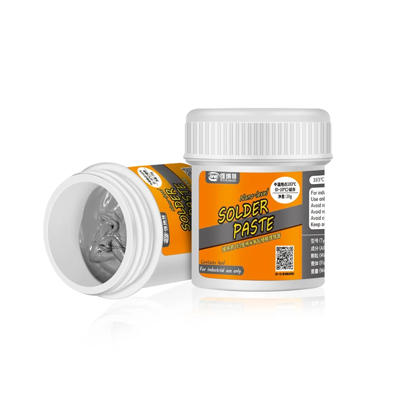 20 г пайки оловом пастообразный флюс без чистки 183 точка плавления сварочный для