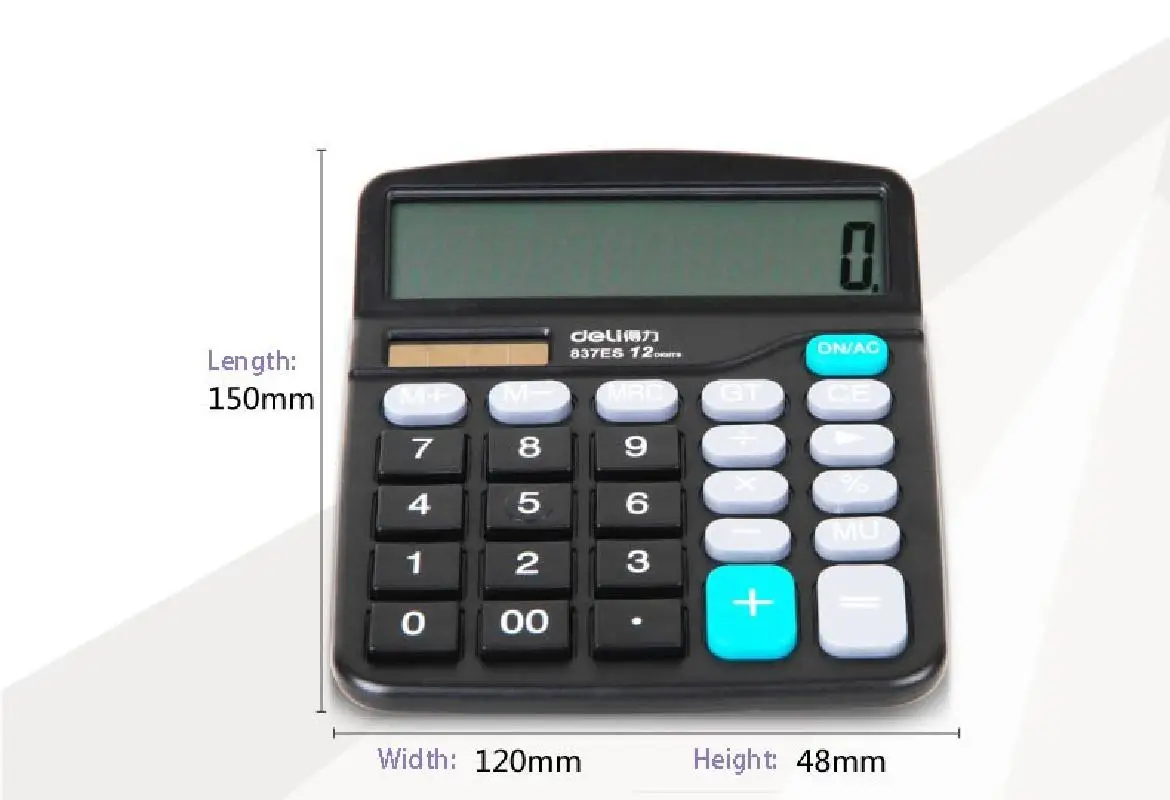 Financial Office Scientific Calculator Aa Battery Solar Dual Energy Large Display Features Calculators For Tax Meeting Pow | Компьютеры и