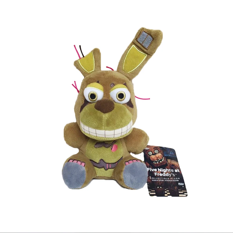 

18cm Freddy Plush Toys Five Nights at Freddy 4 FNAF Nightmare Freddy Fazbear Bear Plush Stuffed Toys Doll Gift For Kids Children