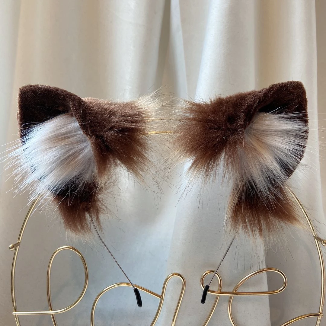 NewTwisted-Wonderland Ruggie Косплей льва обруч для волос с ушками повязка головной убор