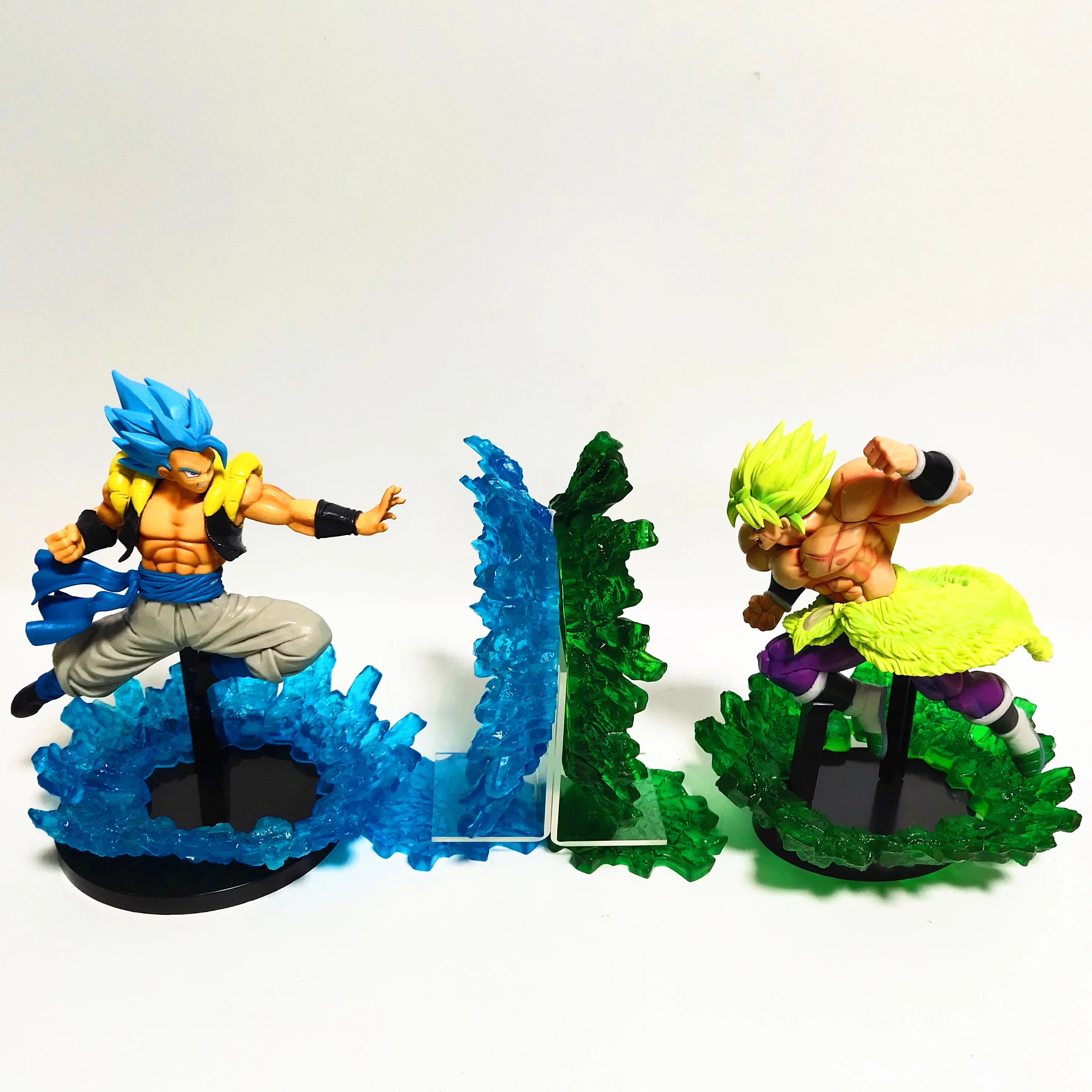 Dragon Ball Z Gogeta VS Broly Фигурки игрушки Аниме Жемчуг дракона супер Гоку броли битва сцена фигурка игрушка DBZ