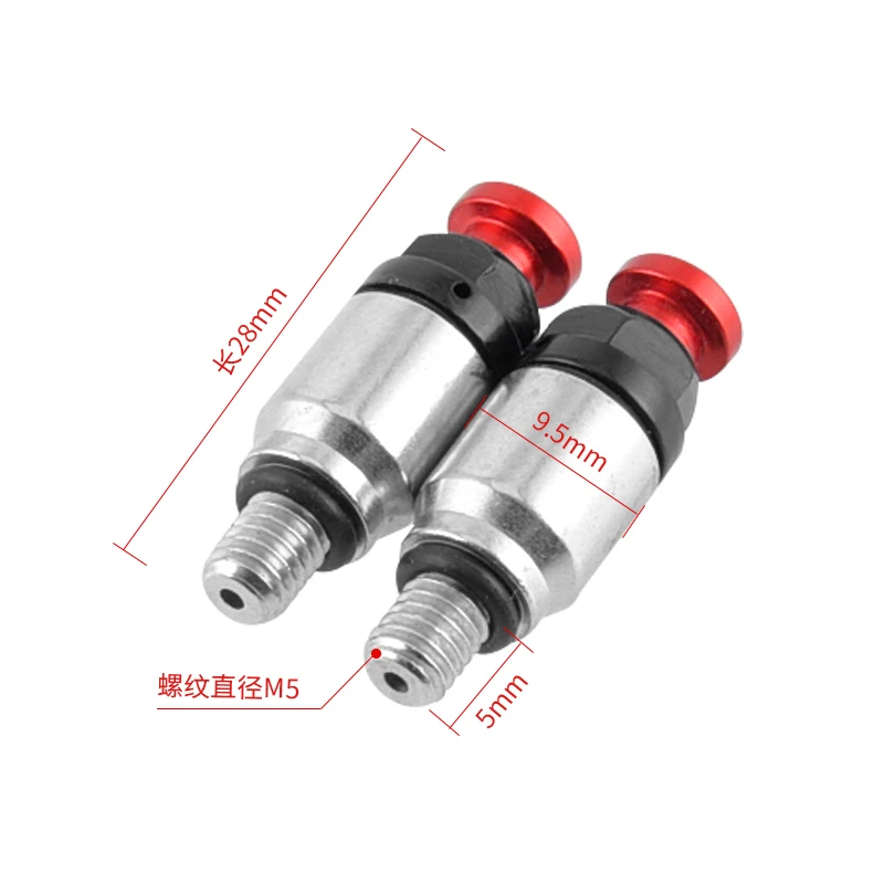 M5x0.8mm передняя вилка воздушный выпускной клапан для CRF XR KLX ATV Quad МОТОЦИКЛА Dirt Pit Bike