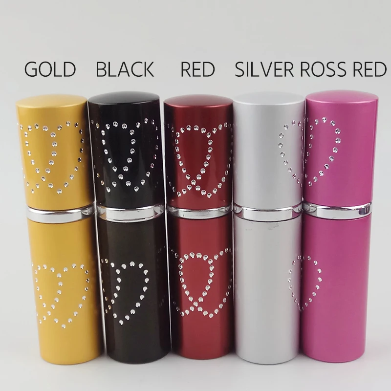 10 мл пустая стеклянная многоразовая карманная портативная мини упаковка для