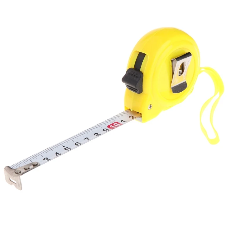1pcs Measure Meter Tape Rubber Anti-fall 3 Methods To Lock Factory Hardware Furniture 3m/5m-Tape for DIY Or Professional - купить по