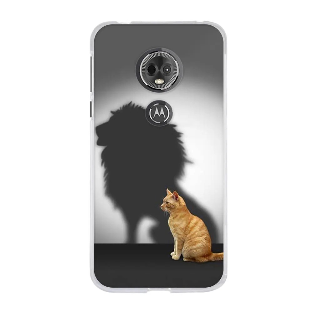 Силиконовый чехол для Moto E5 мягкий из ТПУ Motorola G6 Play милый телефона E 5 (5-е поколение)