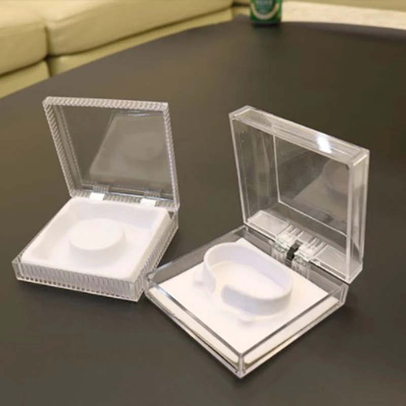 

Box for bracelets Packing Box Transparent Fashion gift box for necklace S