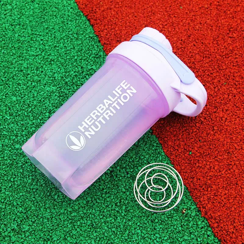 10 Новое поступление с фабрики 500 мл добавки herbalife Спортивная бутылка портативная БАП бутылка белкового порошка - Цвет: 10