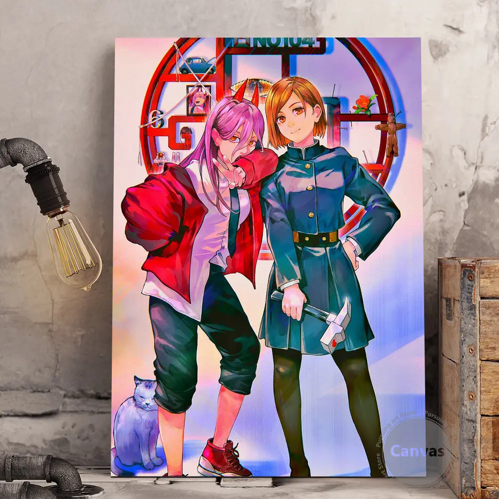 

Anime Nobara Jujutsu Kaisen Canvas Decoration Prints Poster wall decor Pictures Home Decor Living room Bedroom Art Painting