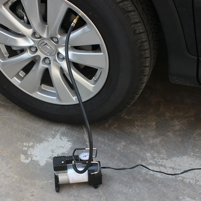 Одноцилиндровый металлический насос для автомобильного автомобиля надувной