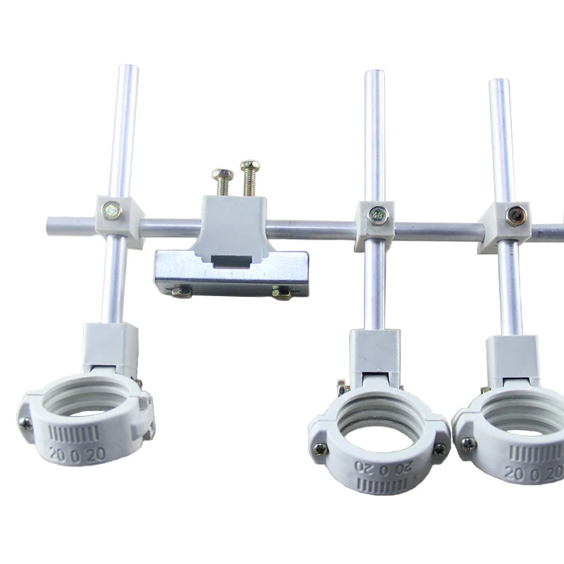 

KU LNB bracket can hold up to 4 ku band LNB for ku antenna high quality Adjustable FTA 4 lnb Satellite Antenna Bracket