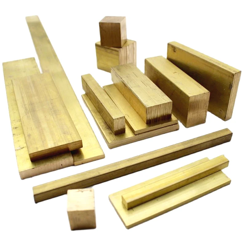 

Solid Brass Square Bars/Rods,Thickness 8mm Length 100mm