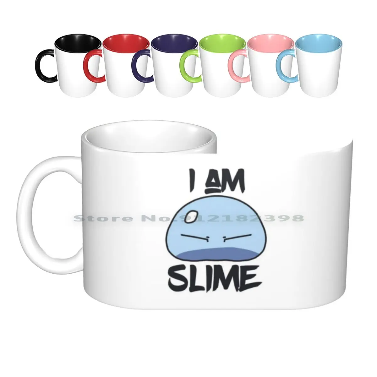 

Untitled Ceramic Mugs Coffee Cups Milk Tea Mug That Time I Got Reincarnated As A Slime Novel Series Manga Tensura Slime Isekai