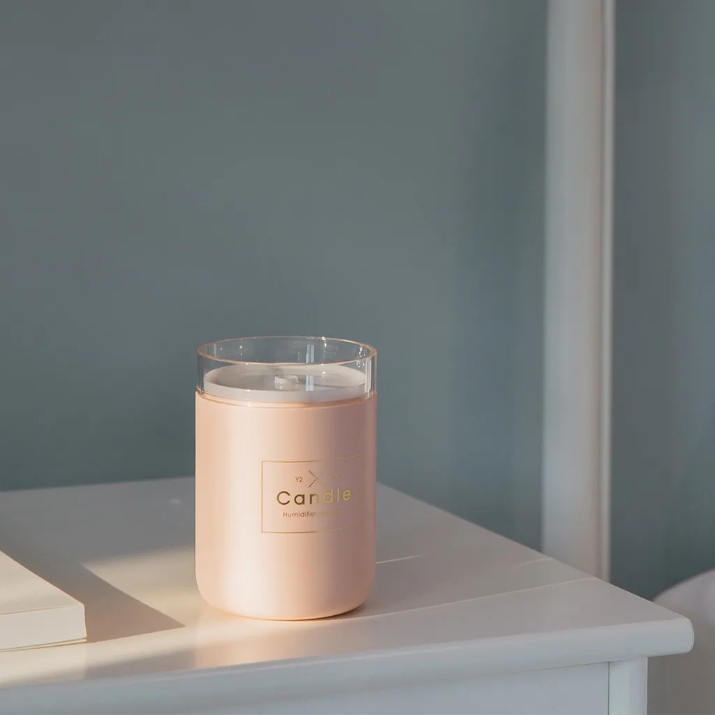 

Air Humidifier USB Ultrasonic Aroma Essential Oil Diffuser Home Car Cool Mist Maker Air Purifier With Colorful Night Light