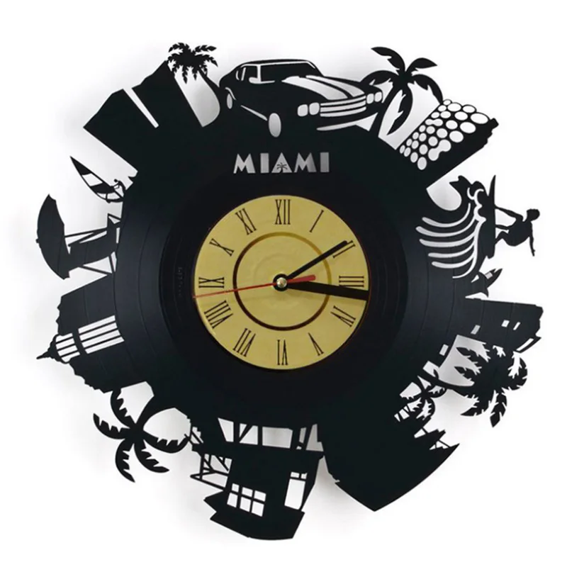 Настенные часы для гостиной современный дизайн 3D украшения деревьев и растений