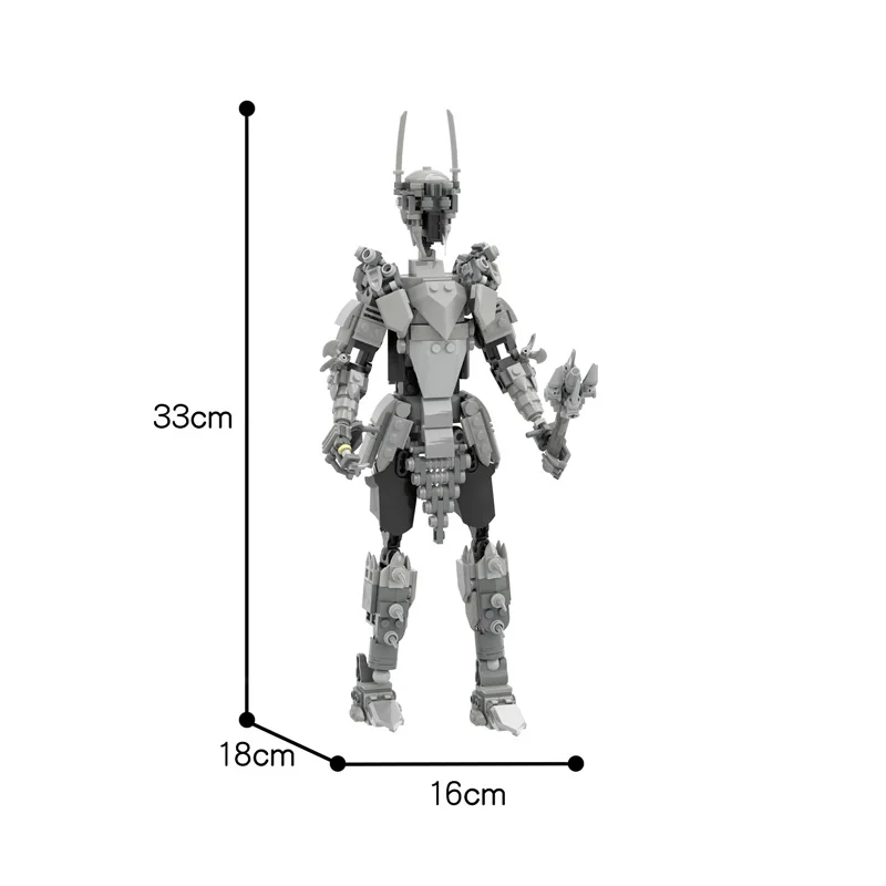 

MOC Space Series of Wars Building Blocks Bricks Famous High-Tech Robot Model Toys DIY Creative For Children's Boys Gifts 481PCS