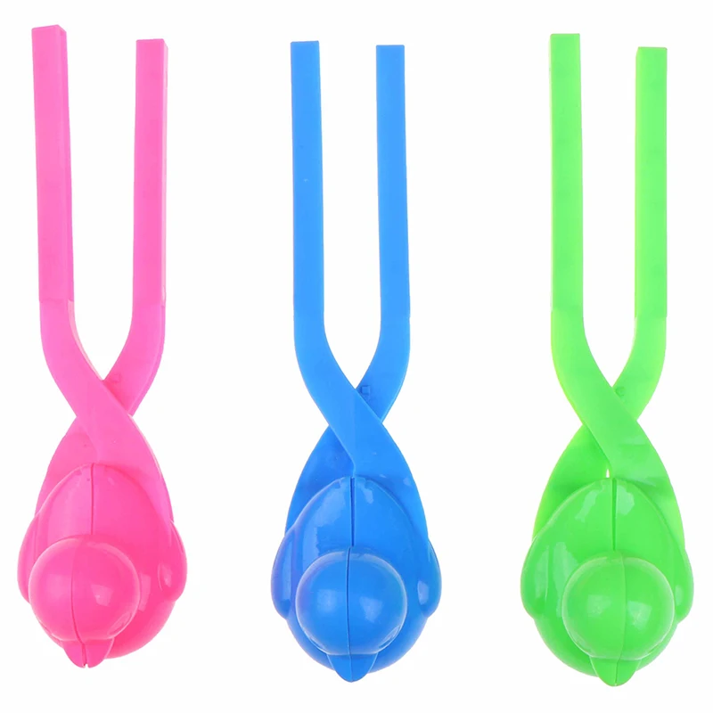Creative Outdoor Fun& Sports Cartoon Lovely Duck Shaped Snowball Maker Clip Children Outdoor Winter Snow Sand Mold Tool
