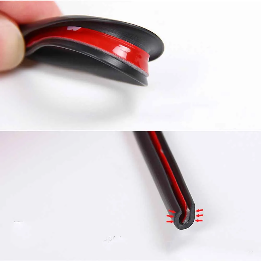 5M Car Door Protector Edge Rubber Seals Scratch Bumper Moulding Protection Strips Sealing Styling Accessories | Автомобили и