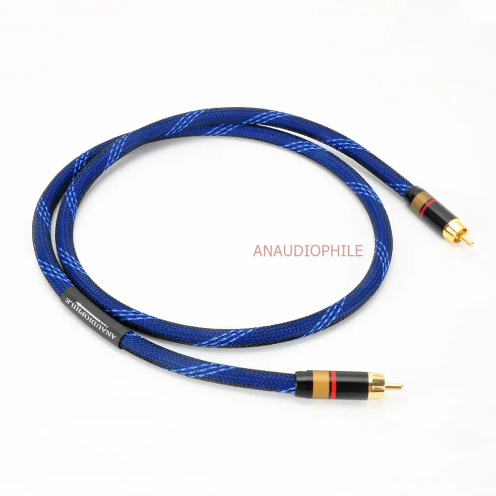 

Коаксиальный Hi-Fi аудиокабель с серебряным покрытием, 75 Ом, SPDIF, коаксиальный Hi-Fi Стандартный фотокабель
