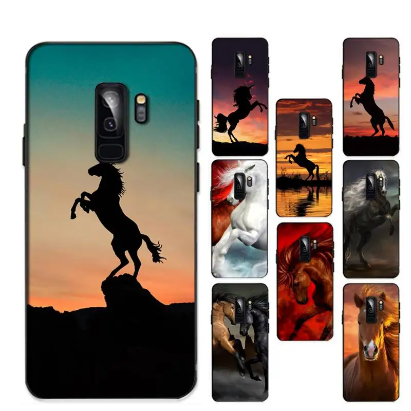 

Horse Animal Painting Pattern Phone Case For Samsung Galaxy S20lite S21 S21ULTRA s20 s20plus for samsungS21plus 20UlTRA capa