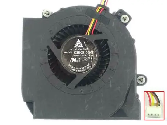 

Вентилятор охлаждения сервера Delta Electronics KSB05105HB BJ94 DC 5 В 0.32A
