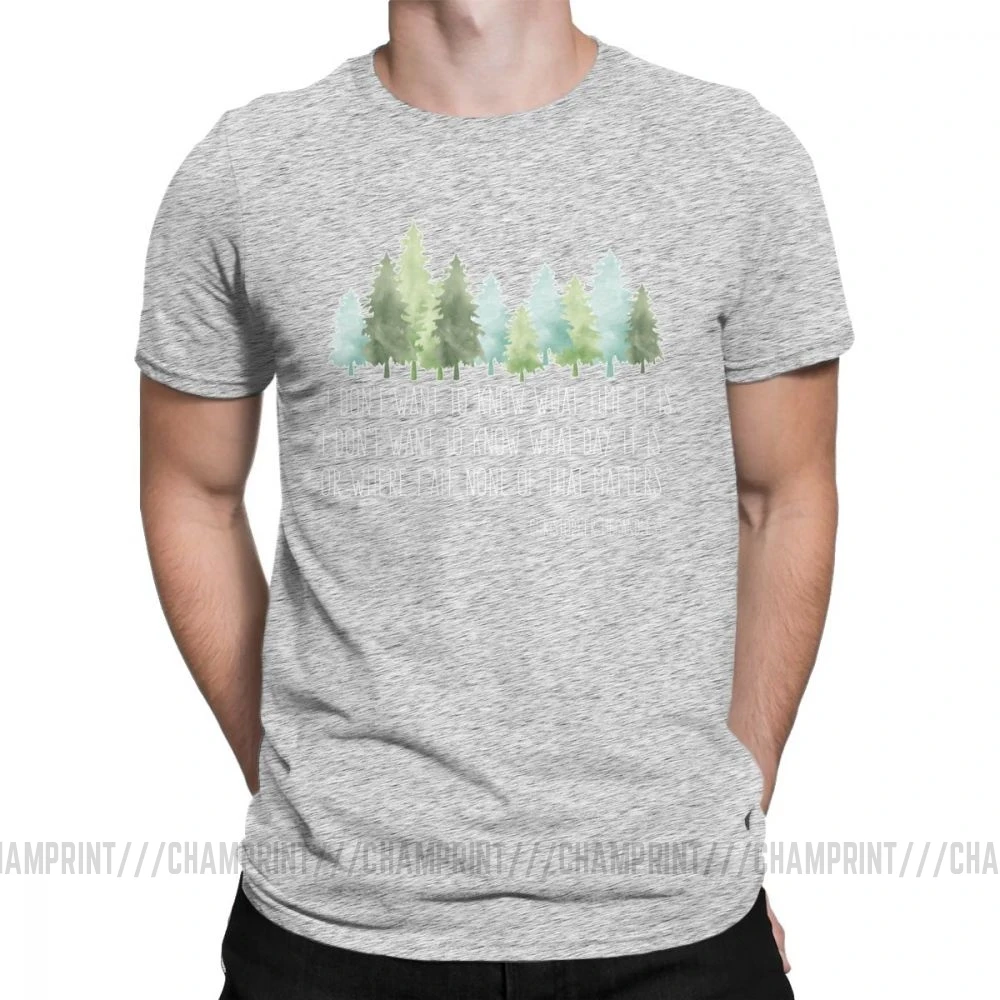 Into The Wild With Christopher McCandless Футболка мужская походная уличная Новинка тройники с круглым вырезом хлопковая одежда подарок футболка - Цвет: Серый