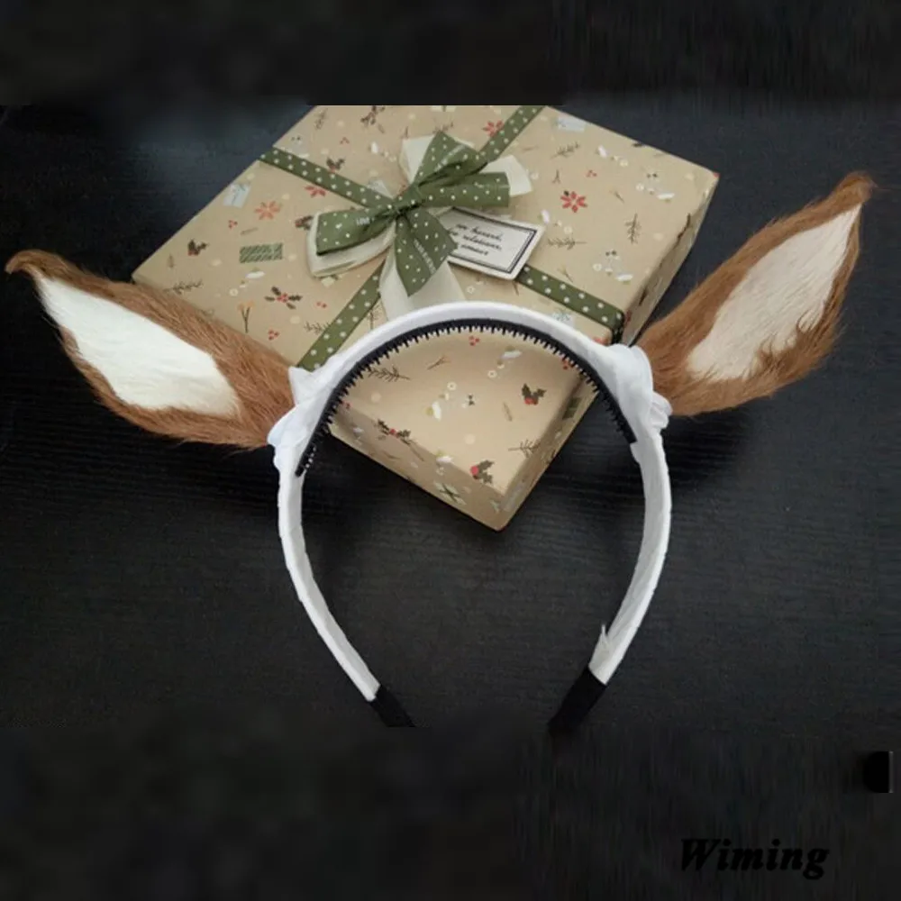 deer ears air clip faun headband women girls children birthday party decoration supplies antlers headpiece chirstmas headband