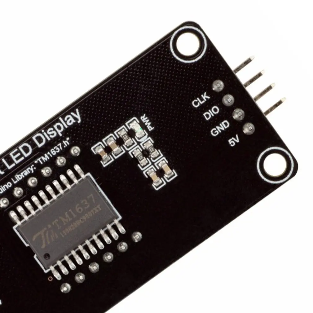 0.56''Inch TM1637 4Bit Digital LED 7Segment Clock Tube Display For Arduino | Электроника