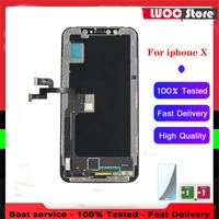 brand new 11 oem quality oledtft for iphone x lcd display replacement with face recognition free shipping for iphone x lcd
