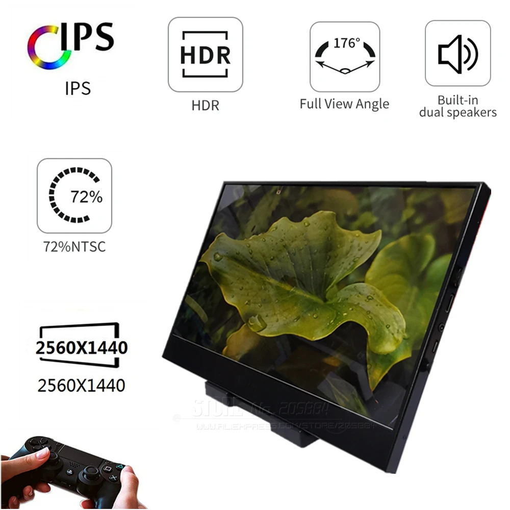 

11.6 13.3"14"15.6 inches IPS Portable Computer Touch Monitor PC HDMI Xbox raspberry pie 3B 2B Windows 7 8 10 touch display