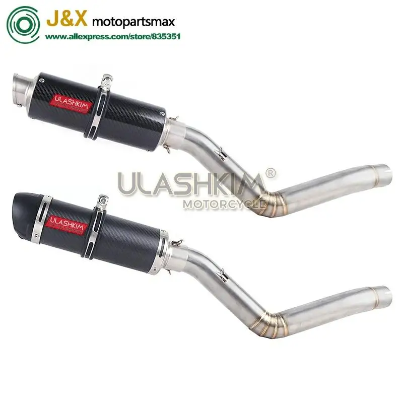 TRK502 мотоцикл глушитель труба гоночная полная выхлопная система средняя