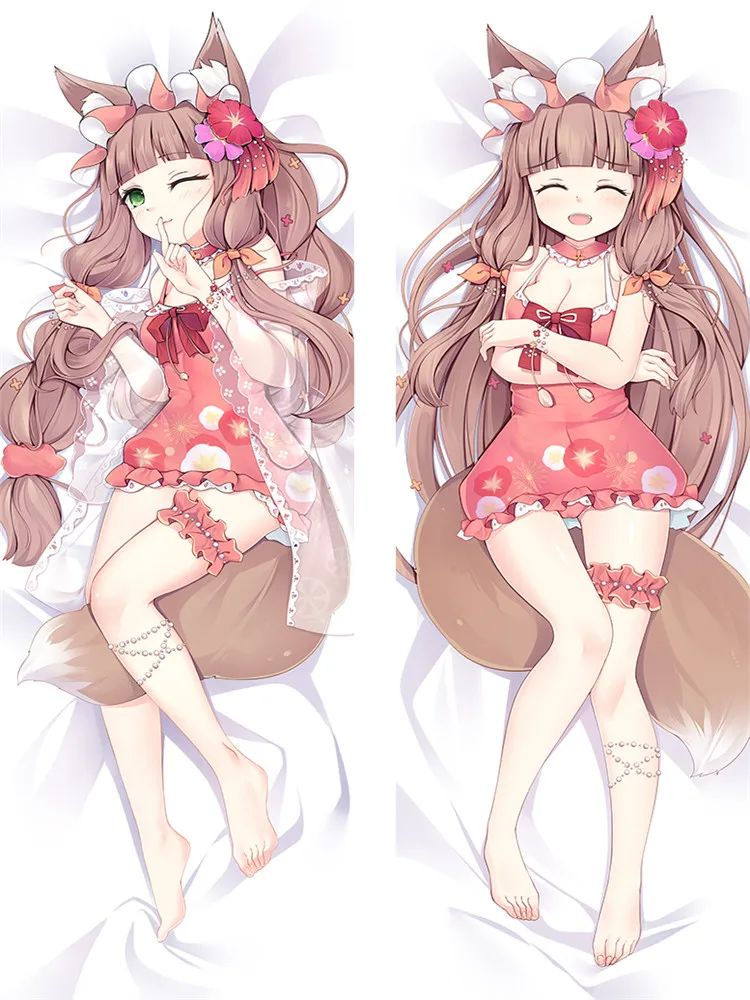 Cosplay Anime Dakimakura Princess Connect! Re:Dive Pillowcase Himemiya Maho Pillow Cover Home Bedding Hugging Body Case |