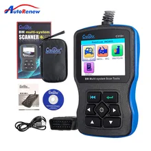 Creator C310+ Auto Car Diagnostic Tools Code Scanner For BMW E46 E90 E60 E39 Multi System OBD2 Scan Tool V11.7 Update Online